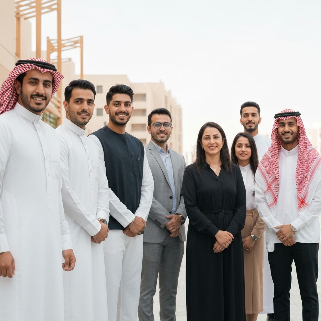 Local execution team in Saudi Arabia